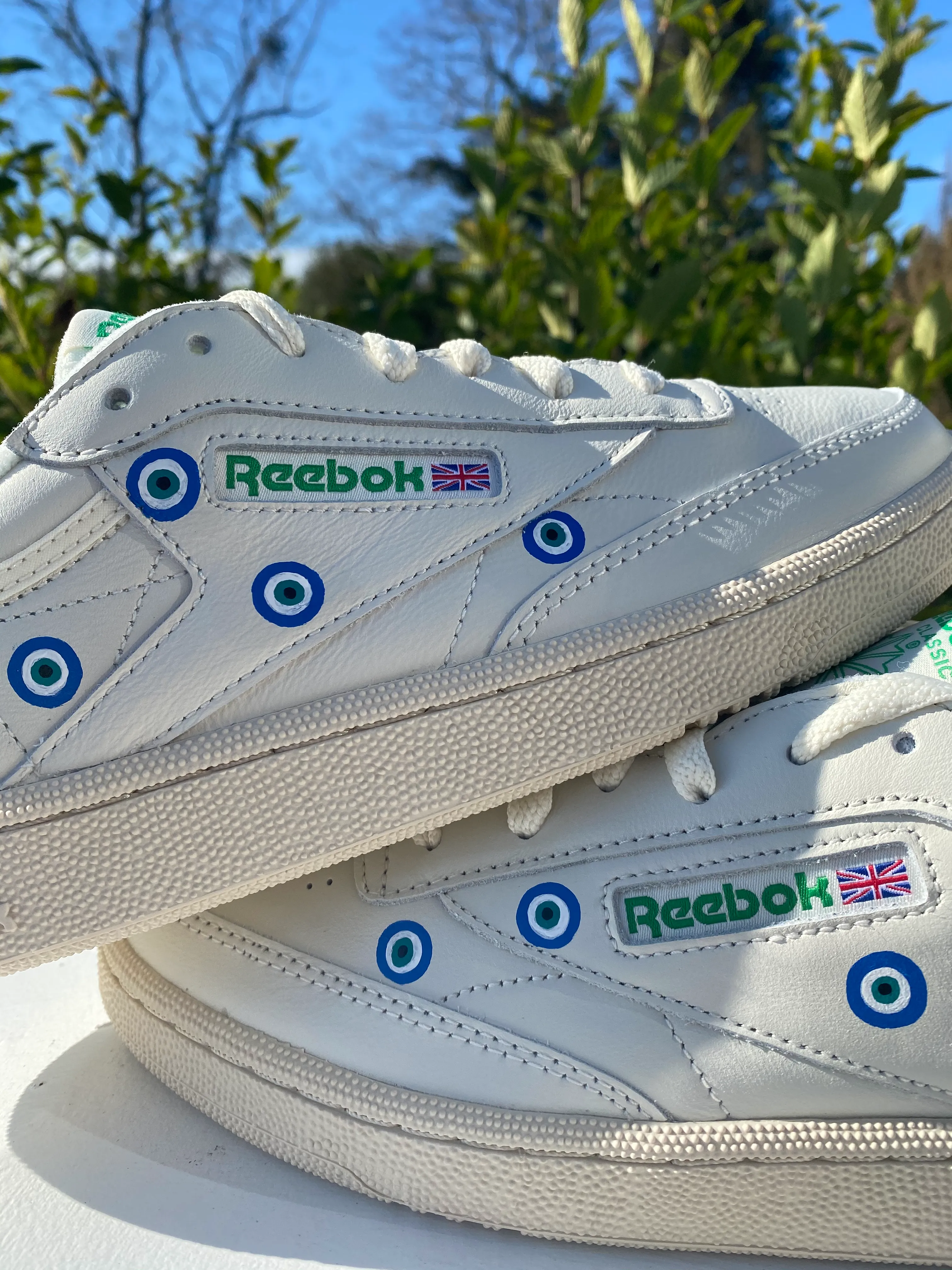 Evil Eye Vintage Sneakers