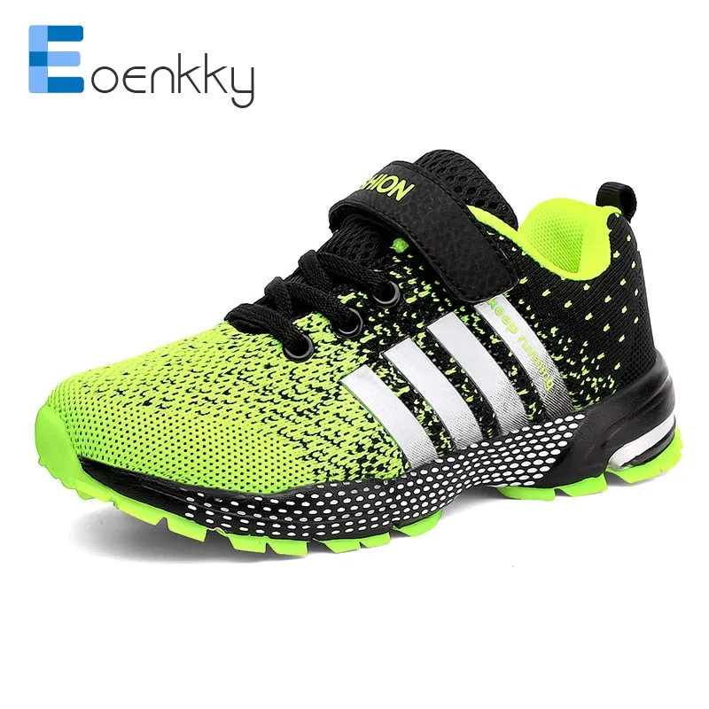 Fashion Sports Boys Sneakers Hook&Loop Kids