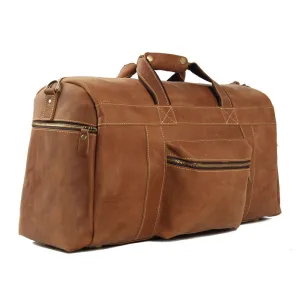 Flash Sale Handmade Full Grain Leather Duffle Bag, Travel Bag, Overnight Bag