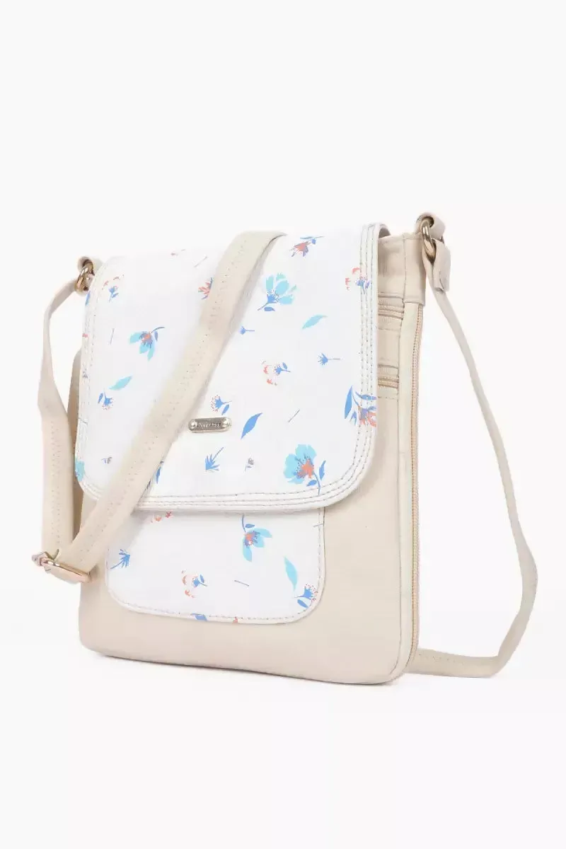 Floral Printed Premium Sling Bag for Women( Sandal )