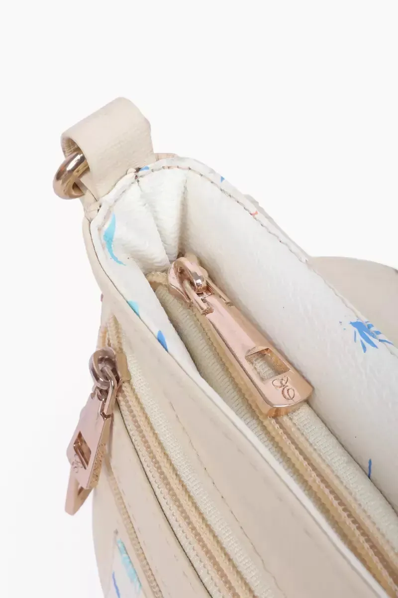 Floral Printed Premium Sling Bag for Women( Sandal )