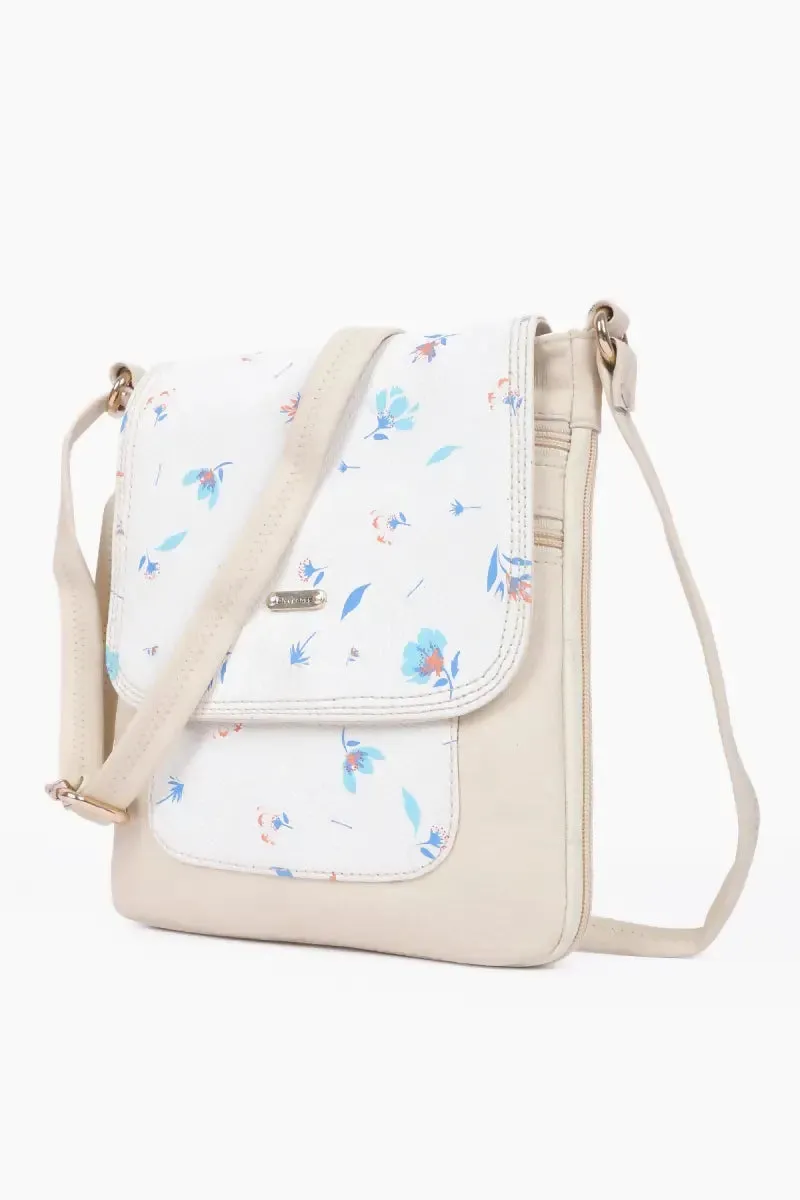 Floral Printed Premium Sling Bag for Women( Sandal )