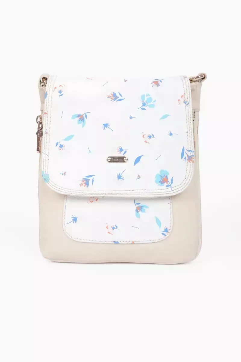 Floral Printed Premium Sling Bag for Women( Sandal )