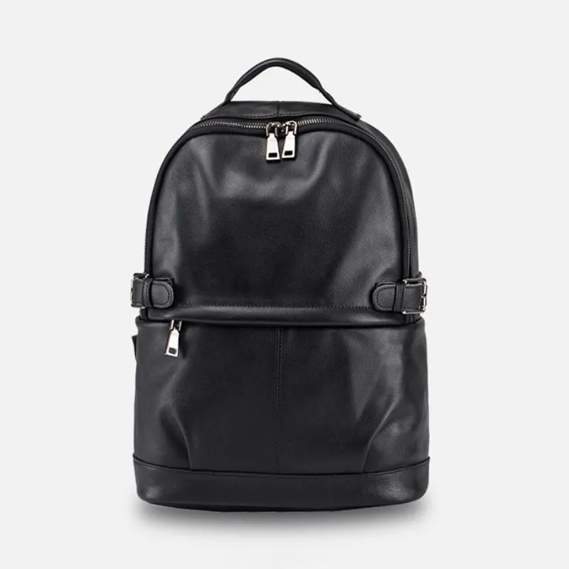 Full Grain Leather Men Backpack Handmade Travel Backpack Laptop Backpack