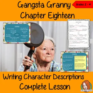 Gangsta Granny Lesson on Character Descriptions