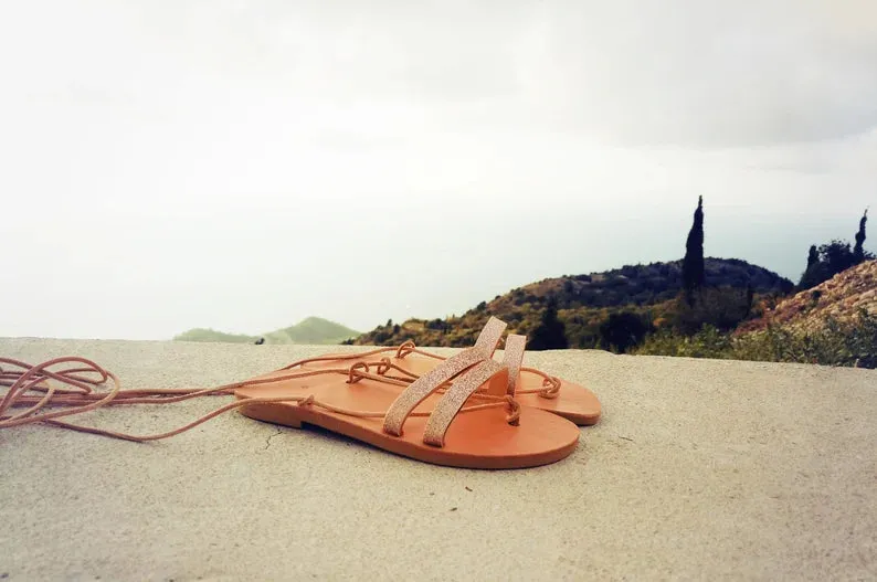 Gladiator Leather Vibram Sole Sandals