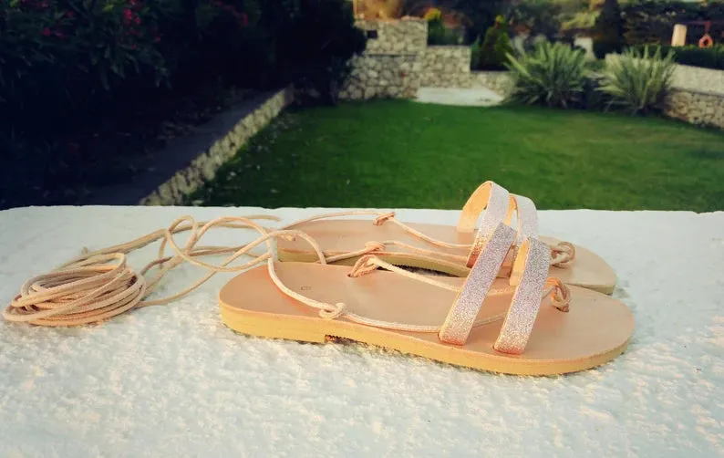 Gladiator Leather Vibram Sole Sandals