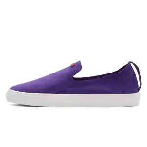 Glover / Purple Pig Suede / White