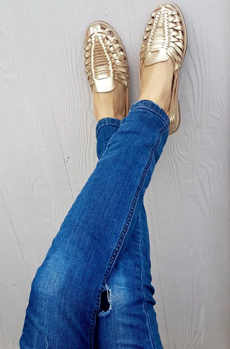 Golden Land Mexican Leather Huaraches