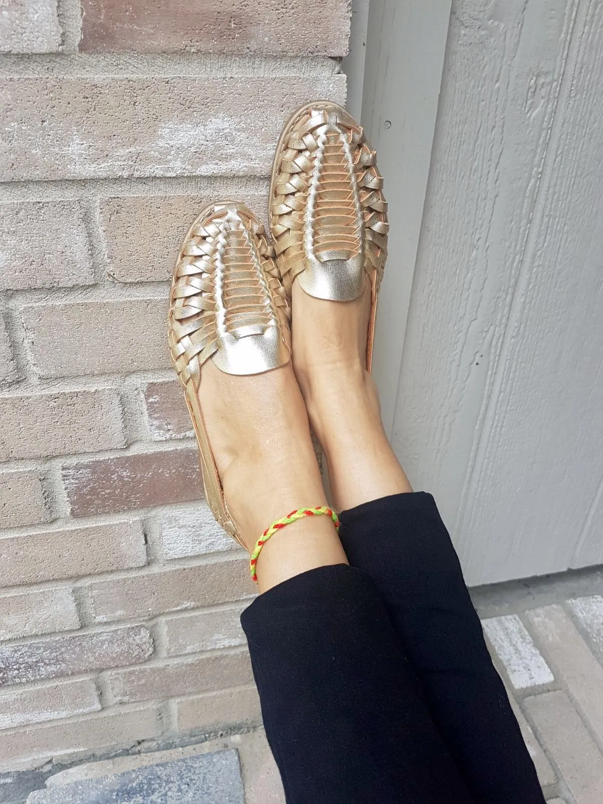 Golden Land Mexican Leather Huaraches