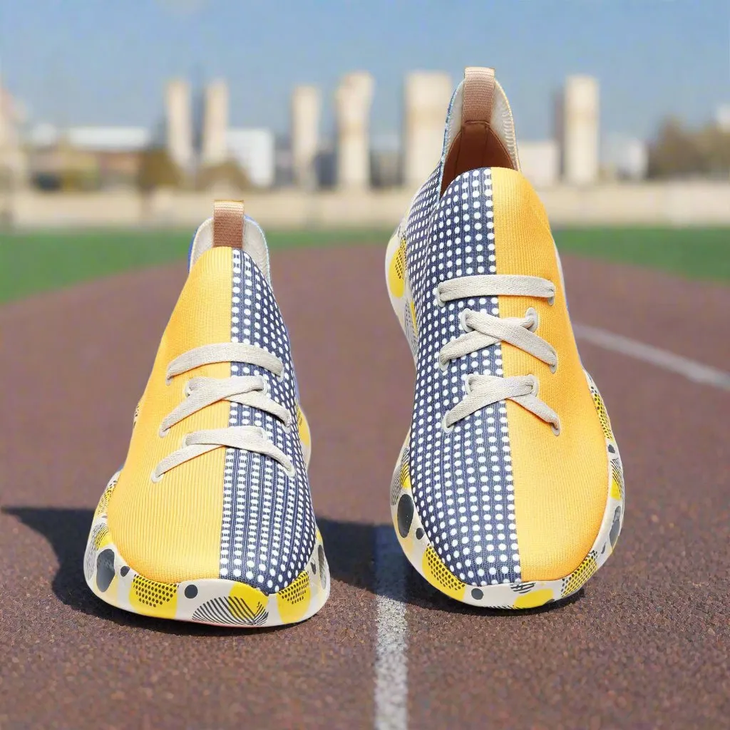 Grey & Yellow Mijas I Women