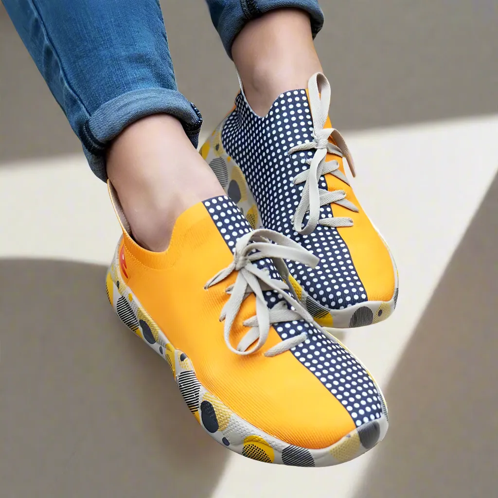 Grey & Yellow Mijas I Women