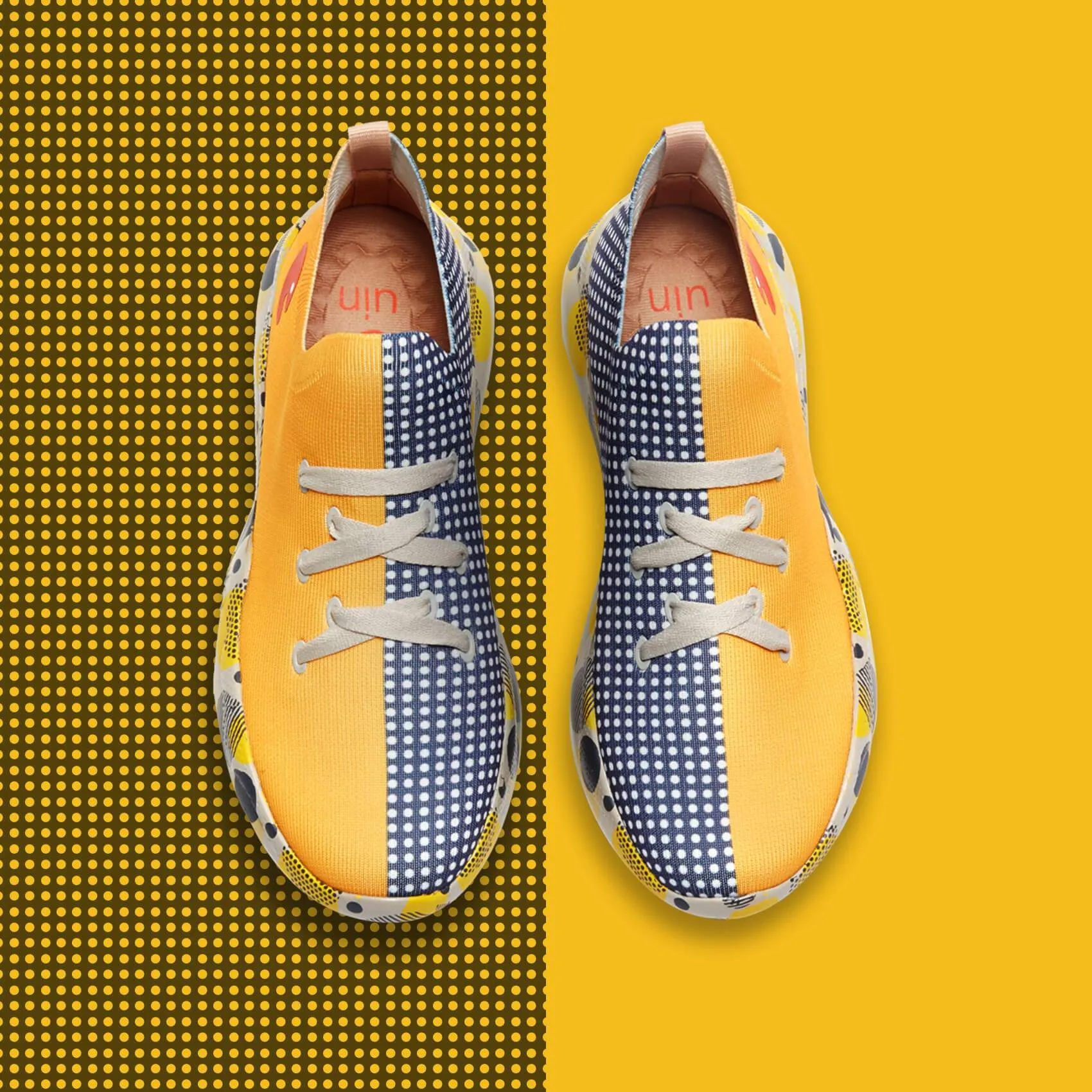 Grey & Yellow Mijas I Women