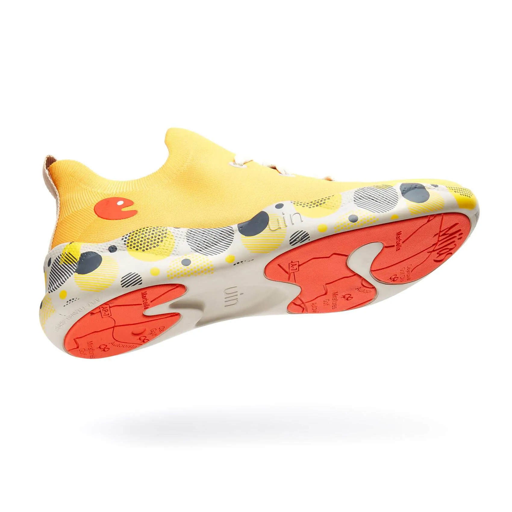 Grey & Yellow Mijas I Women