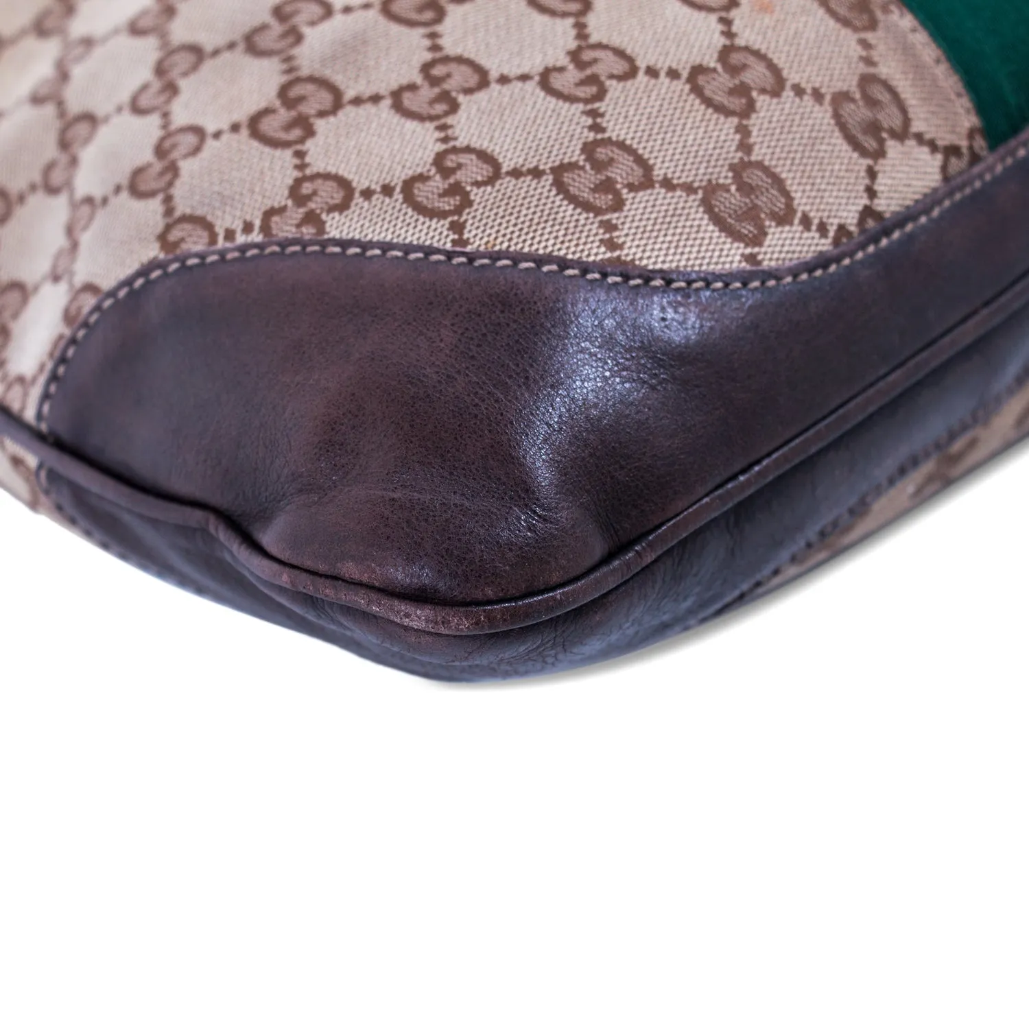 Gucci Jackie Web Stripe Shoulder Bag
