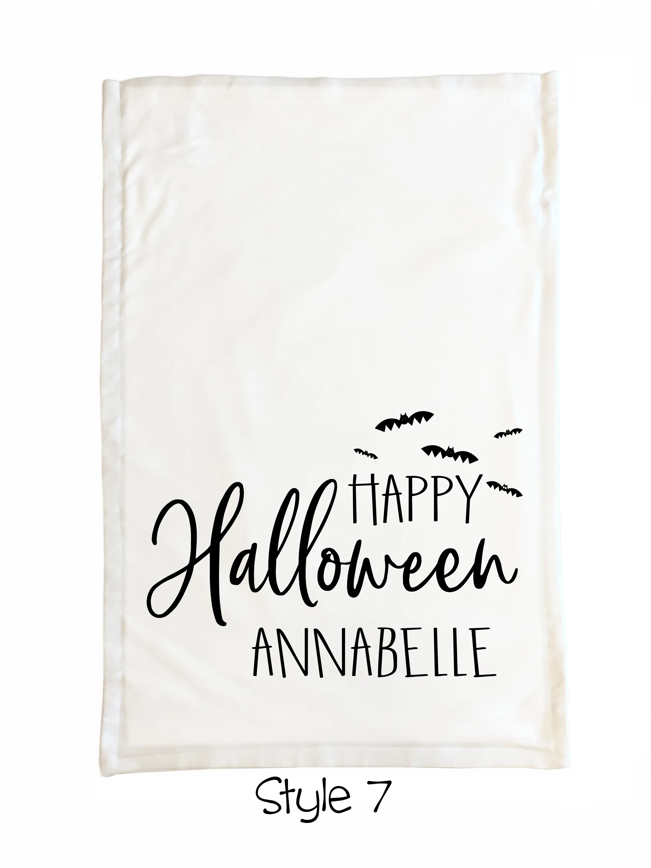 Halloween Trick or Treat Pillowcase Bags