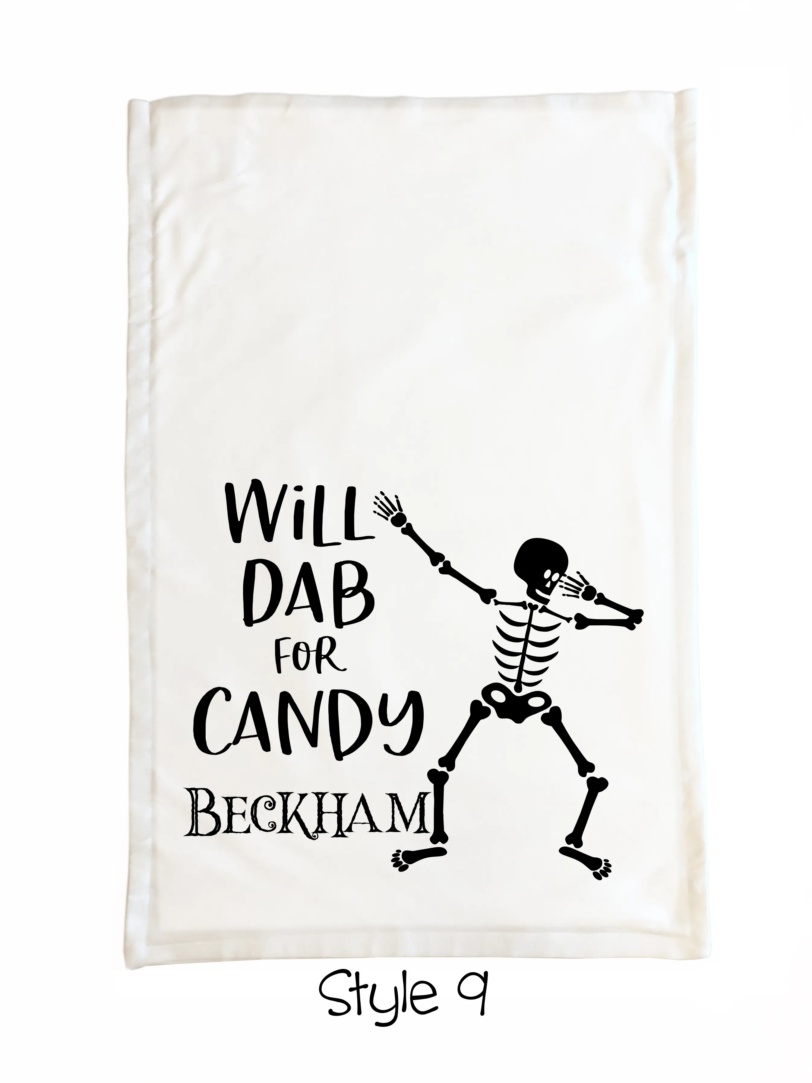 Halloween Trick or Treat Pillowcase Bags