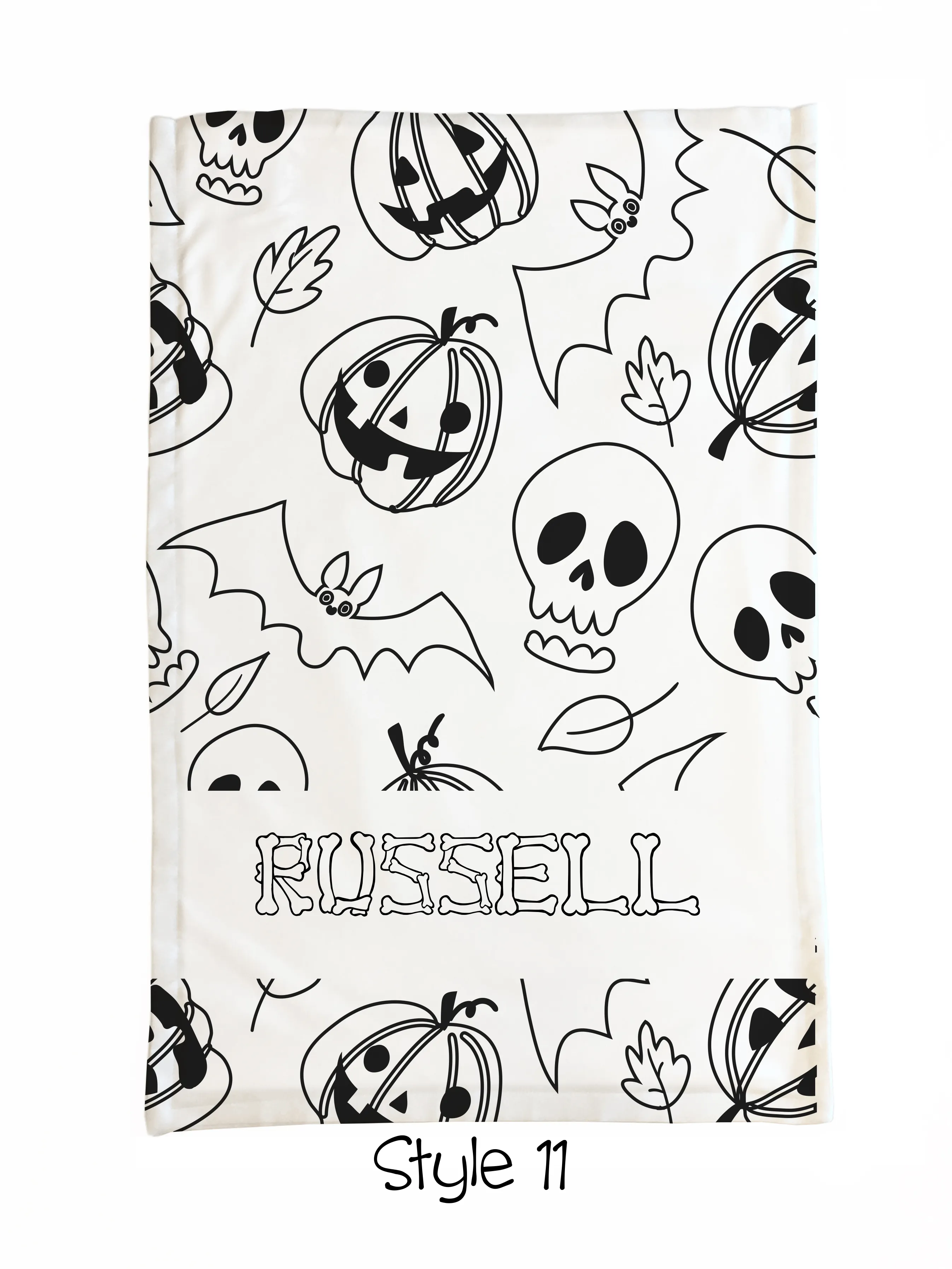 Halloween Trick or Treat Pillowcase Bags