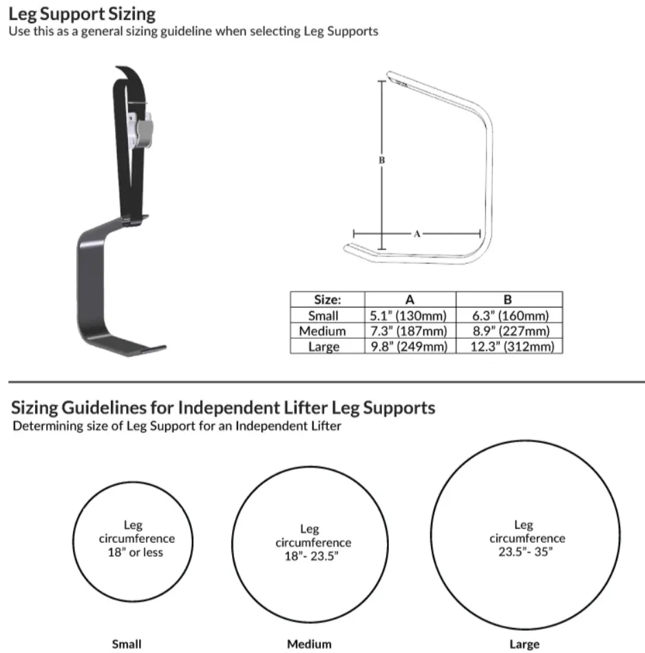 Handicare Independent Lifter for Patient Ceiling Lifts