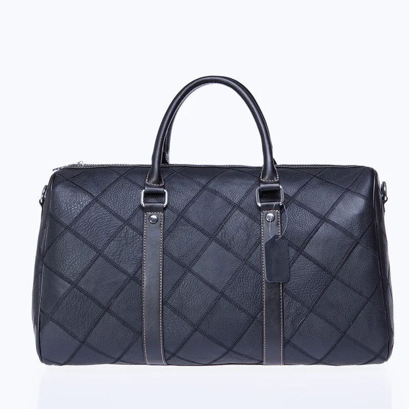Handmade Top Grain Leather Travel Bag, Luggage Bag