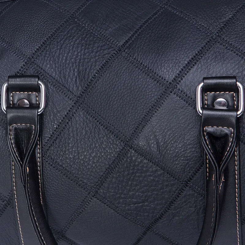 Handmade Top Grain Leather Travel Bag, Luggage Bag