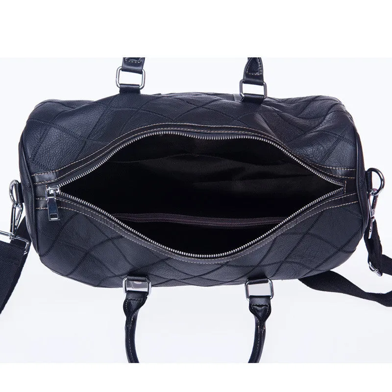 Handmade Top Grain Leather Travel Bag, Luggage Bag