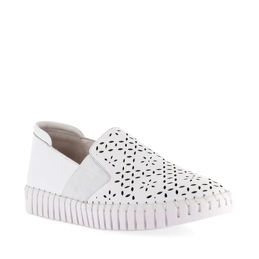 HAREL - WHITE LEATHER