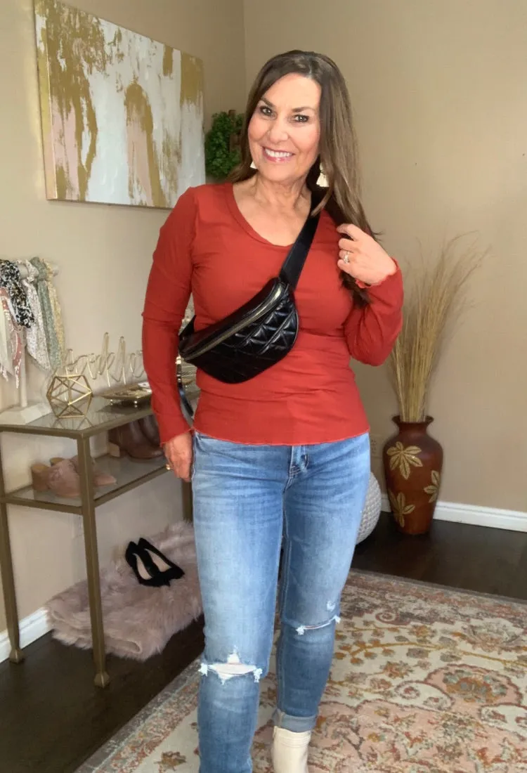 Harley Leather Crossbody Sling Bag