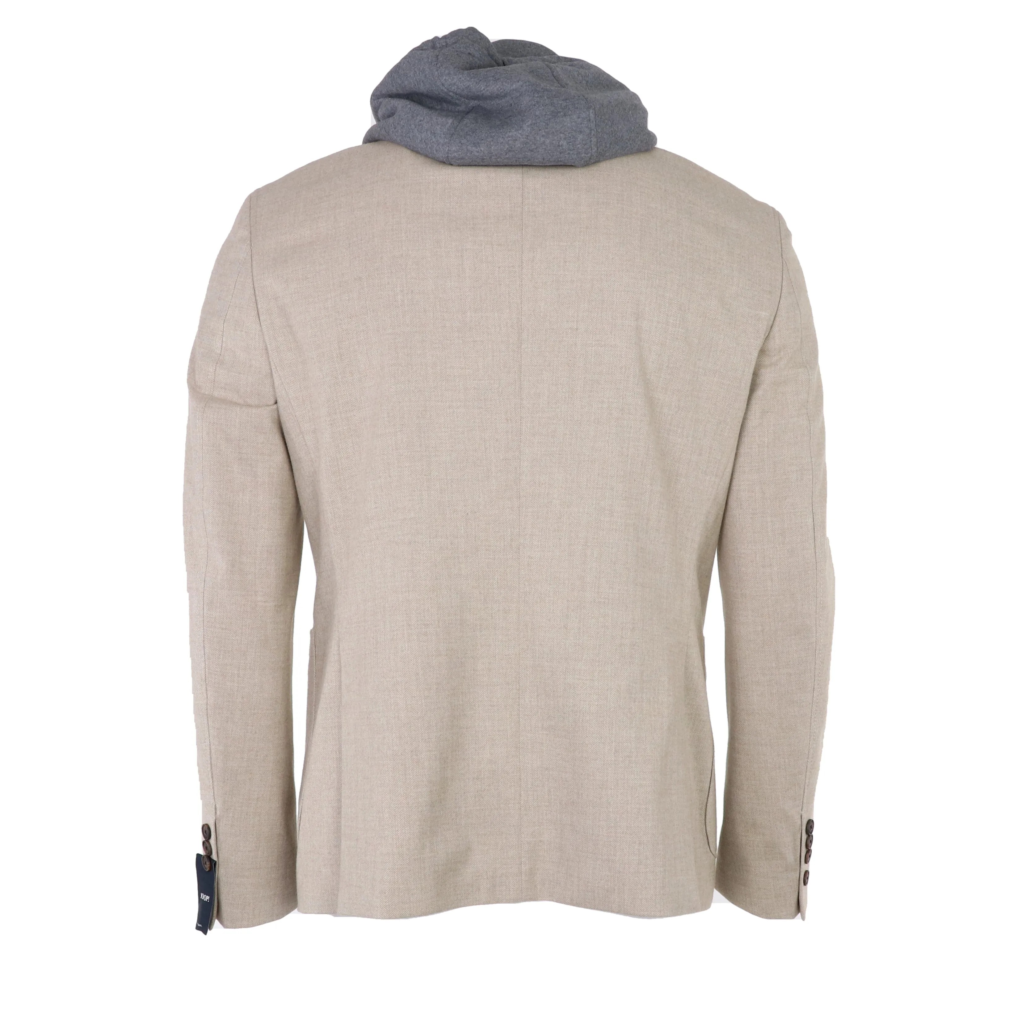 Havardy Hooded Blazer in Beige