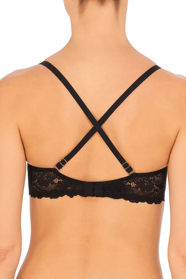 Heavenly Convertible Balconette Underwire Bra - Black