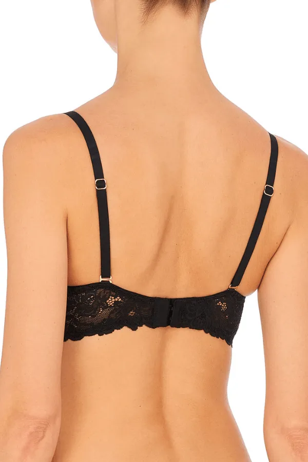 Heavenly Convertible Balconette Underwire Bra - Black