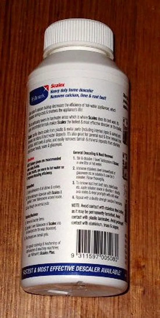 Hillmark Scalex Heavy Duty Home Descaler - Part # CL008