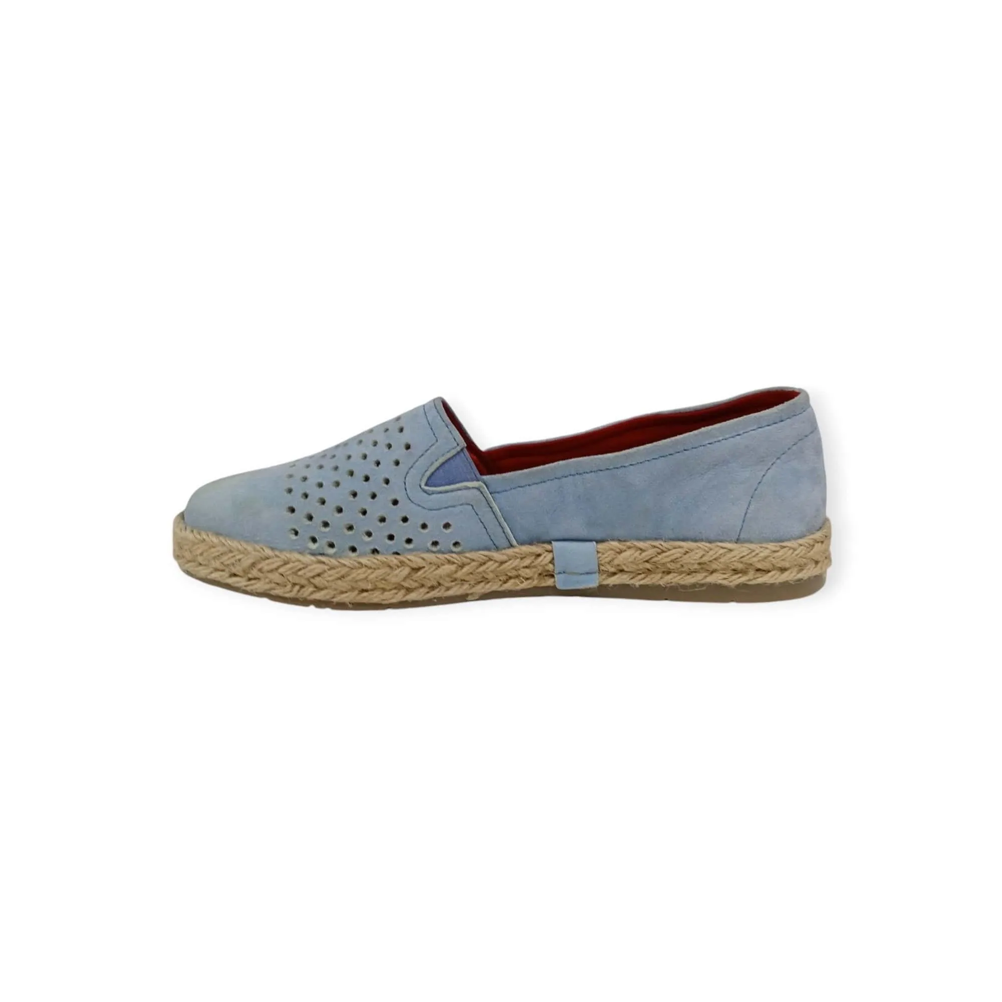 Hush Puppies Women's Jupiter II Blue Stardust Foil Goat Leather