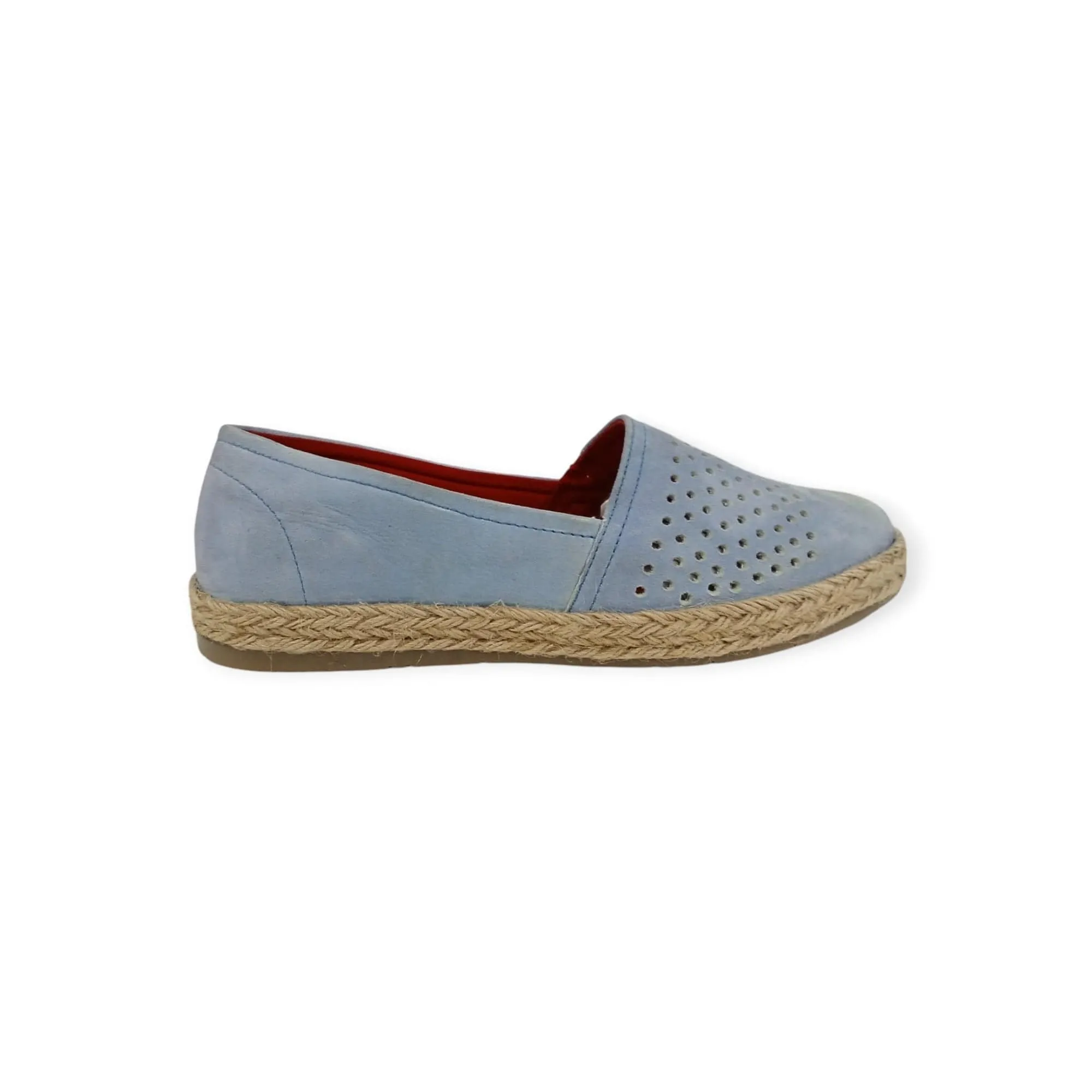 Hush Puppies Women's Jupiter II Blue Stardust Foil Goat Leather