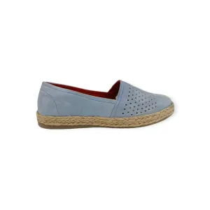 Hush Puppies Women's Jupiter II Blue Stardust Foil Goat Leather