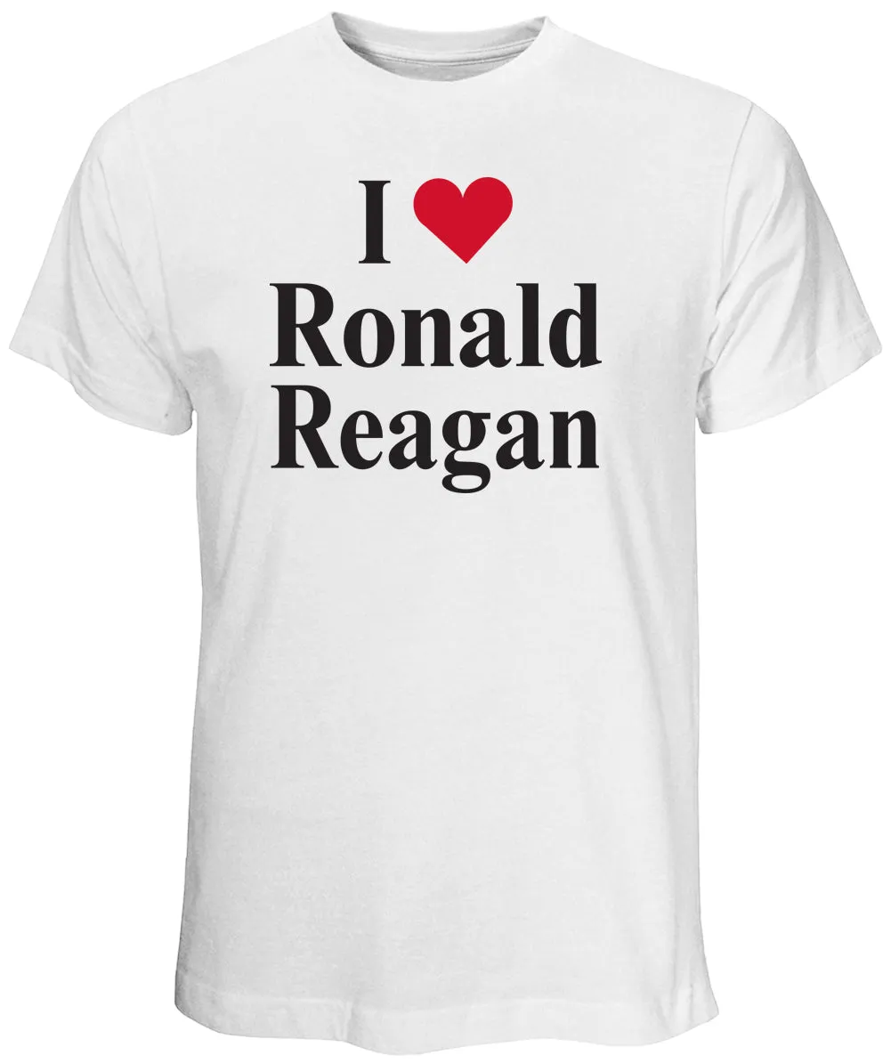 I Love Ronald Reagan Shirt