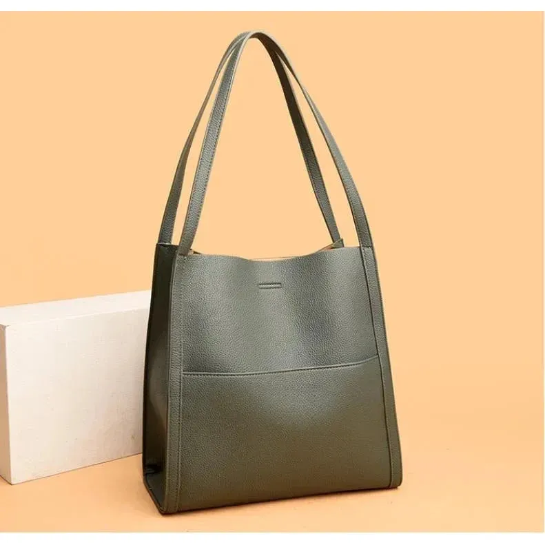 Isabelle | Vintage Leather Shoulder Bag