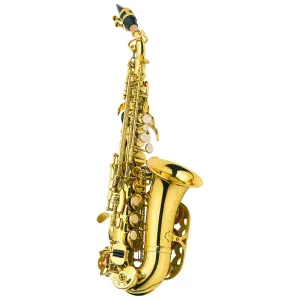 J. Michael SPC-700 Curved B♭ Soprano Saxophone Outift