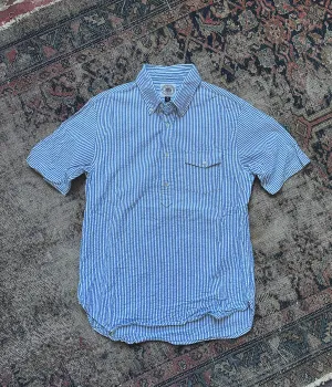 J. Press Seersucker Popover Shirt