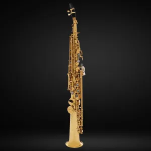 John Packer JP043G Bb Soprano Saxophone w/Case, Gold Lacquer (Sold Out)