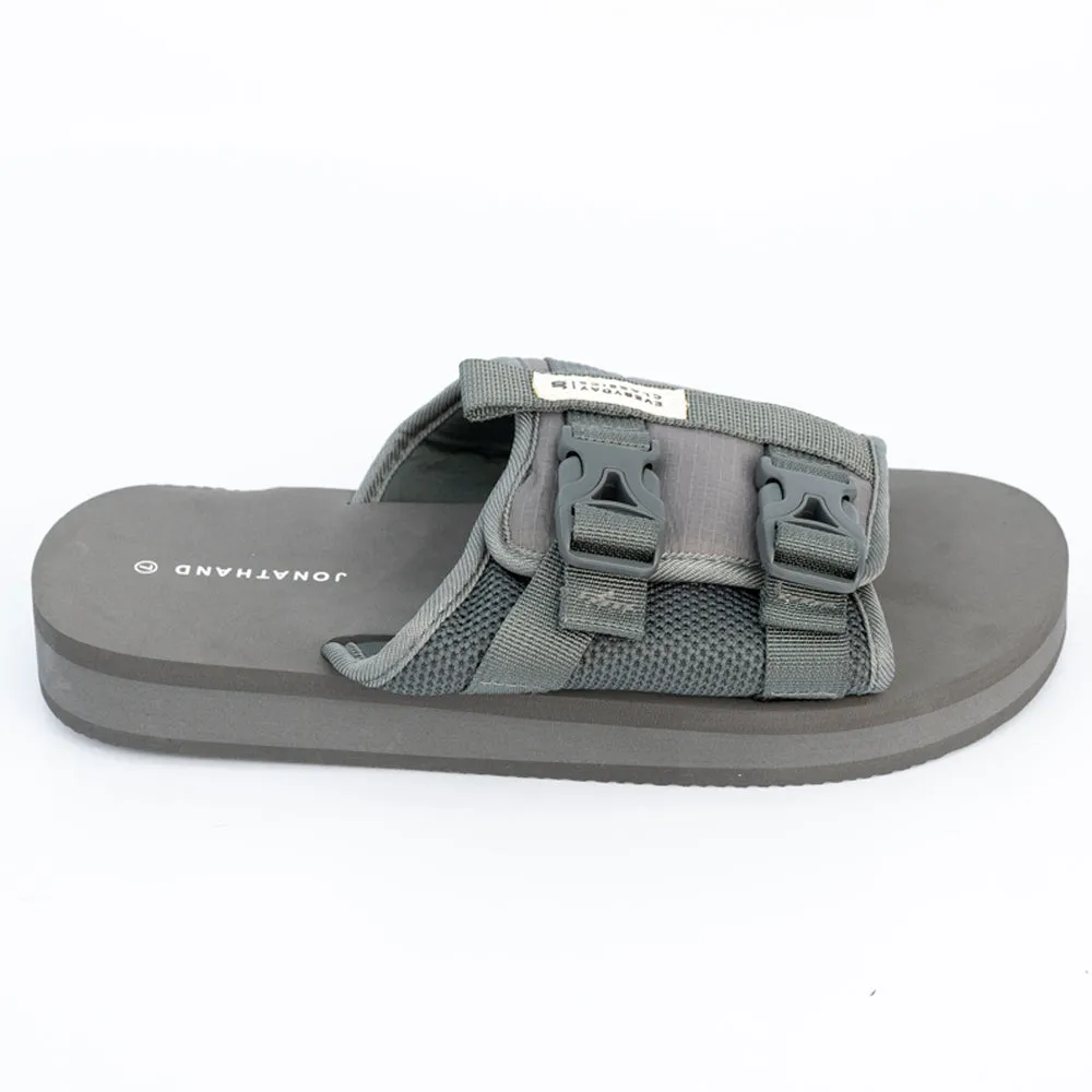 Jonathan D - J Jack Buckle Mens Sandals Cement
