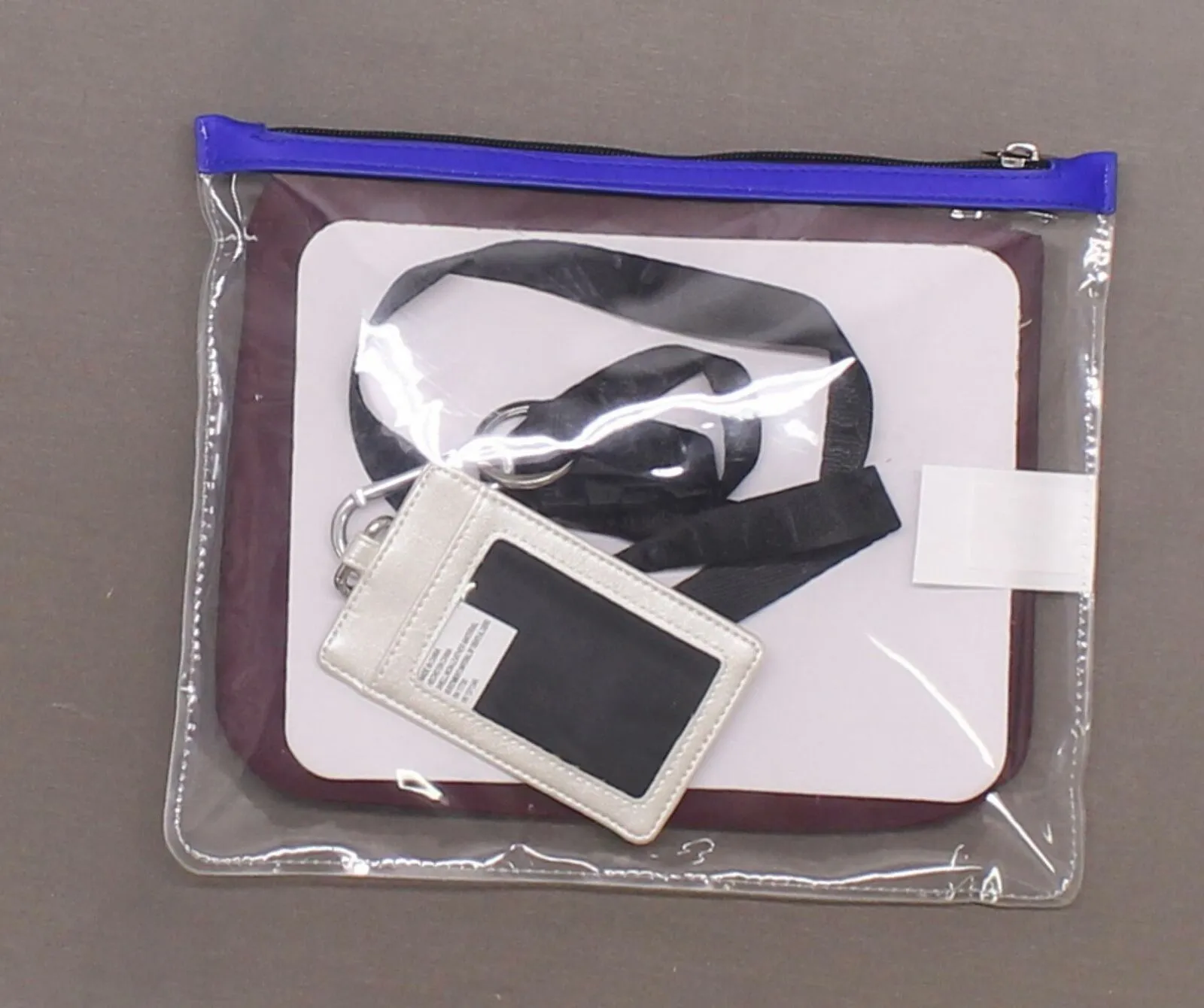 JoyLab Women's Zip Closure Wristlet and ID Case Combo Pack