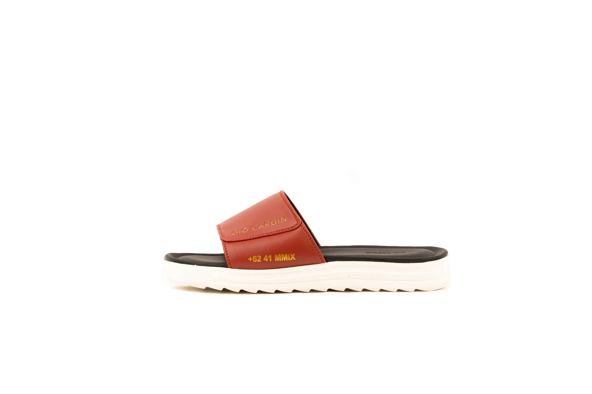 JUDE SLIDES | RED / RED / WHITE | UNISEX