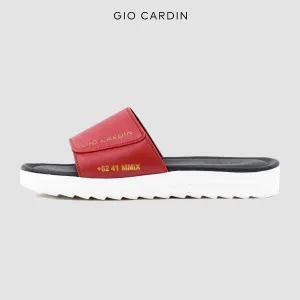 JUDE SLIDES | RED / RED / WHITE | UNISEX