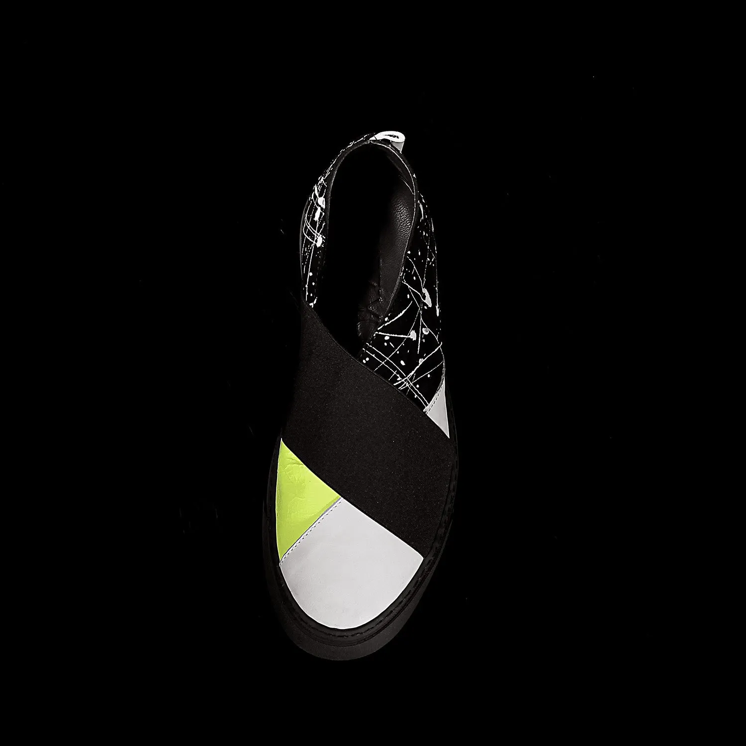 K4 / NEON PAINTER / *LIMITED EDITION* UNISEX LEATHER SNEAKER