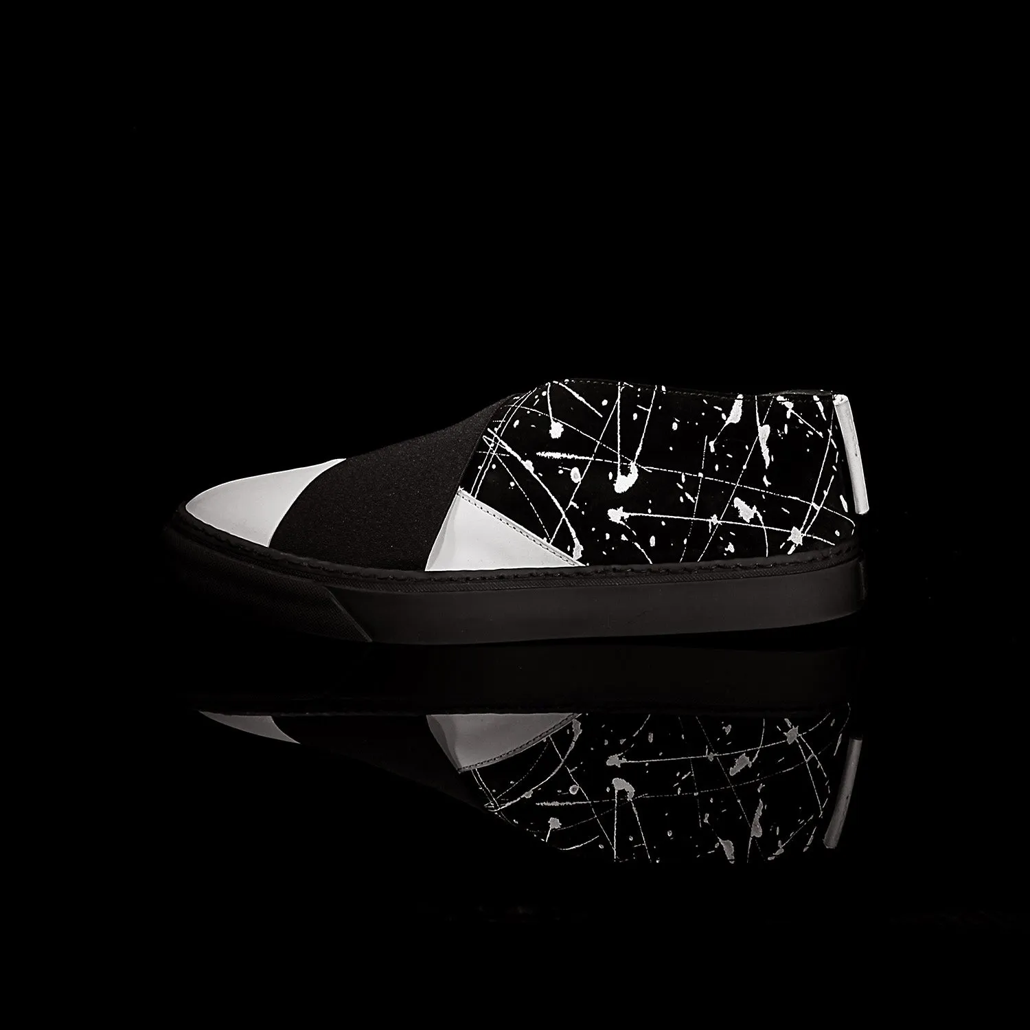 K4 / NEON PAINTER / *LIMITED EDITION* UNISEX LEATHER SNEAKER