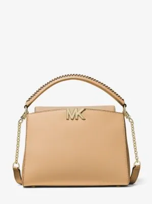 Karlie Medium Leather Satchel