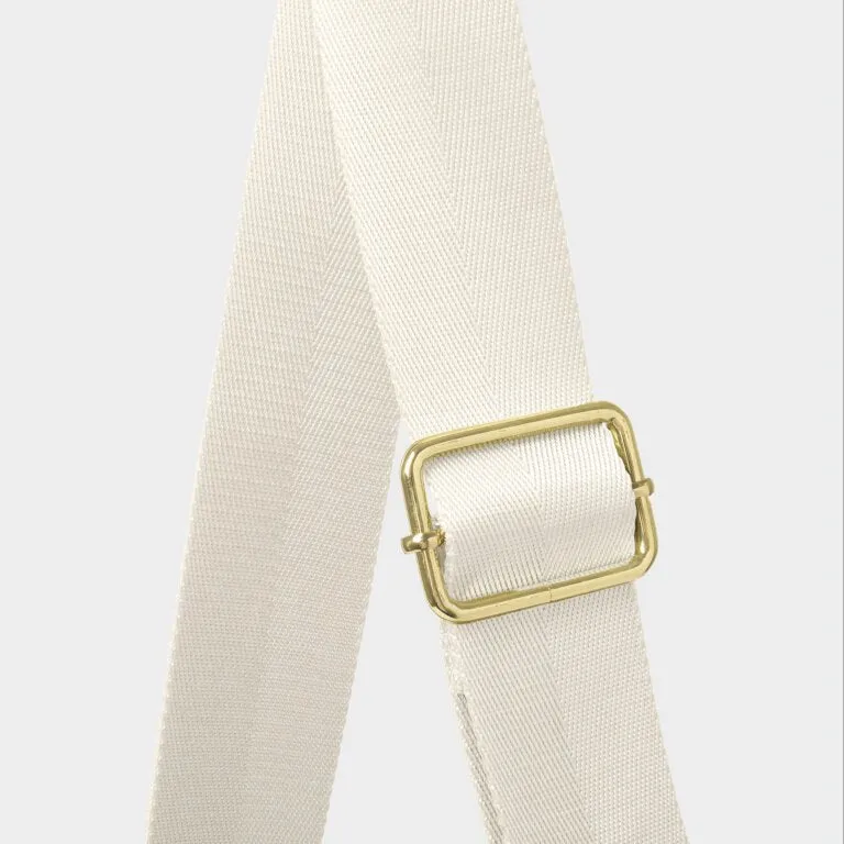 Katie Loxton Nylon-Luxe Sling Shoulder Bag Chalk