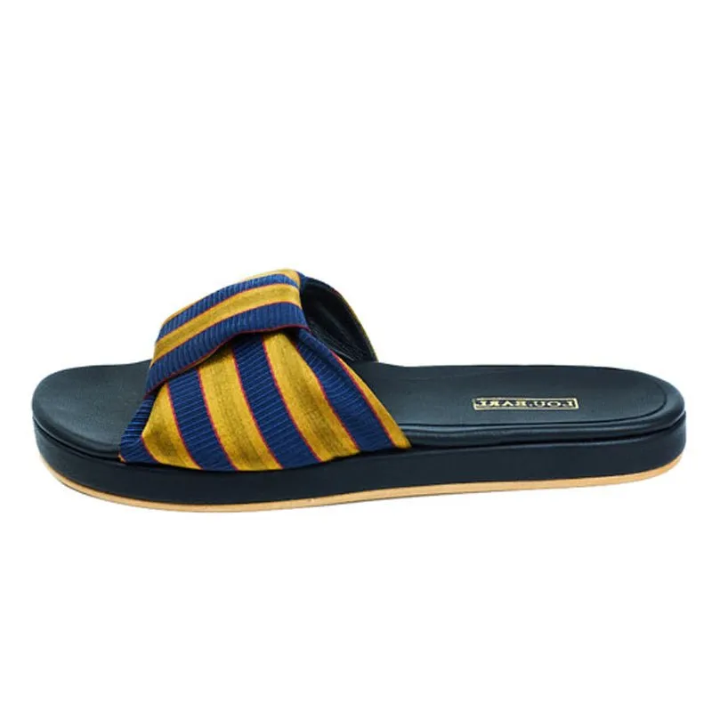 King James Slide Sandals