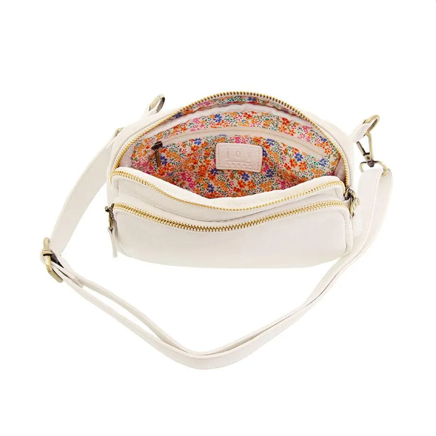Kylie Double Zip Sling Belt Bag